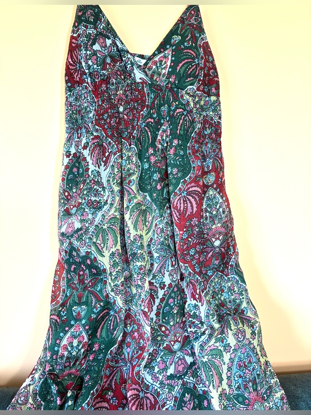 Derek Heart Boho Floral Maxi Dress - Picture 11 of 16